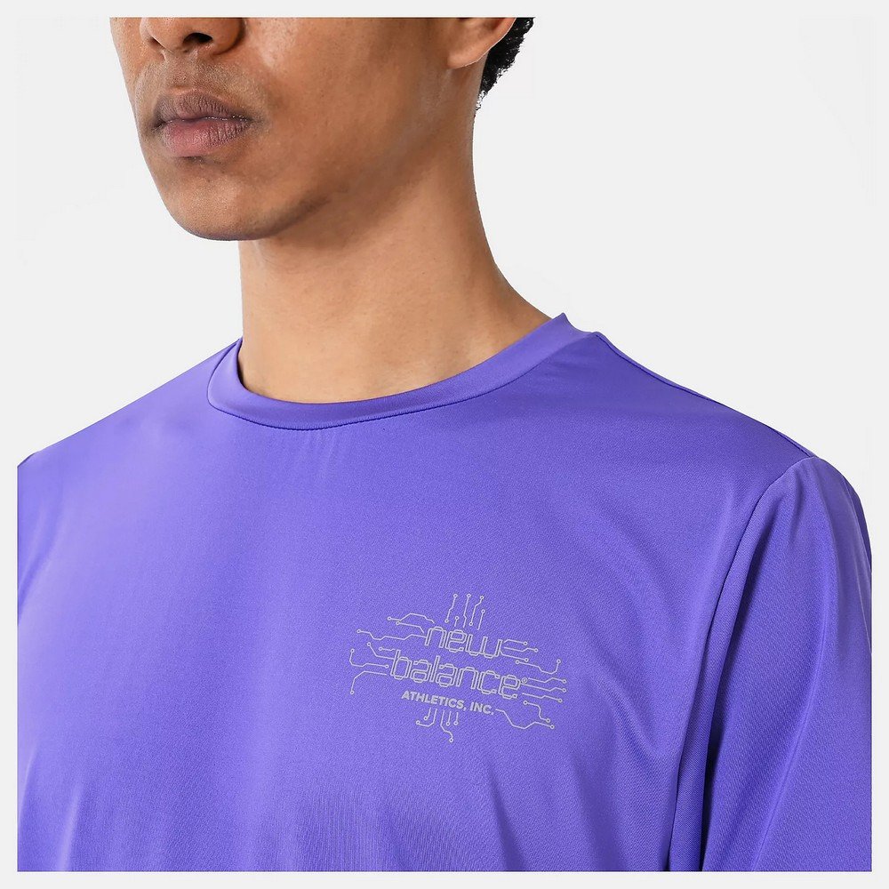 ニューバランス（new balance）（メンズ）リフレクティブポリTシャツ