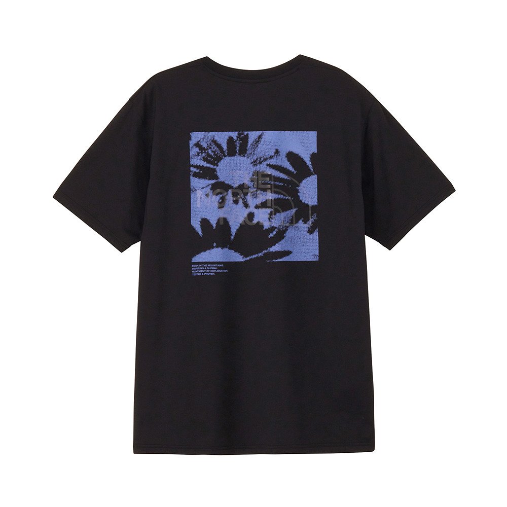 ザ・ノース・フェイス（THE NORTH FACE）（メンズ）ショートスリーブ ES フラワーボックス ロゴ Tシャツ NT32685 K