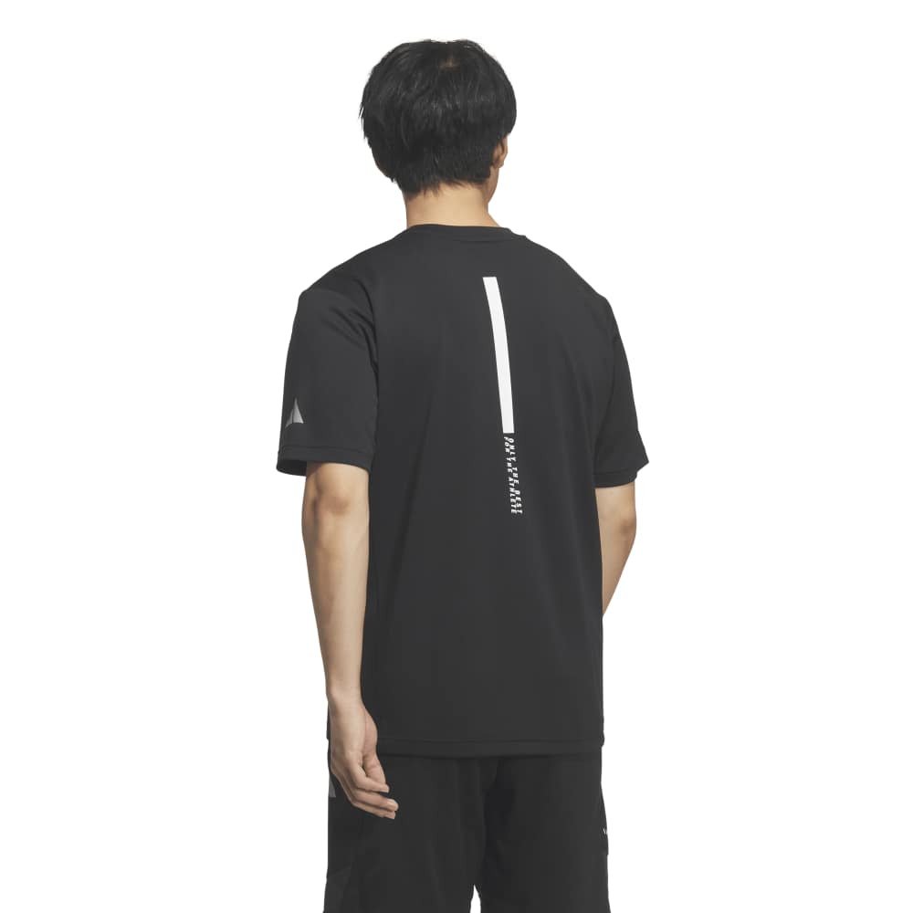 アディダス（adidas）（メンズ）アダプテーション レギュラーフィット カラット ベーシック 半袖Tシャツ HL300-KF1312