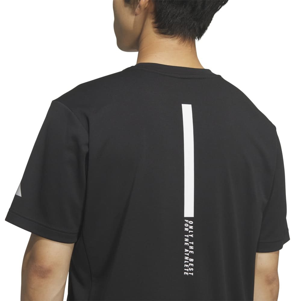 アディダス（adidas）（メンズ）アダプテーション レギュラーフィット カラット ベーシック 半袖Tシャツ HL300-KF1312