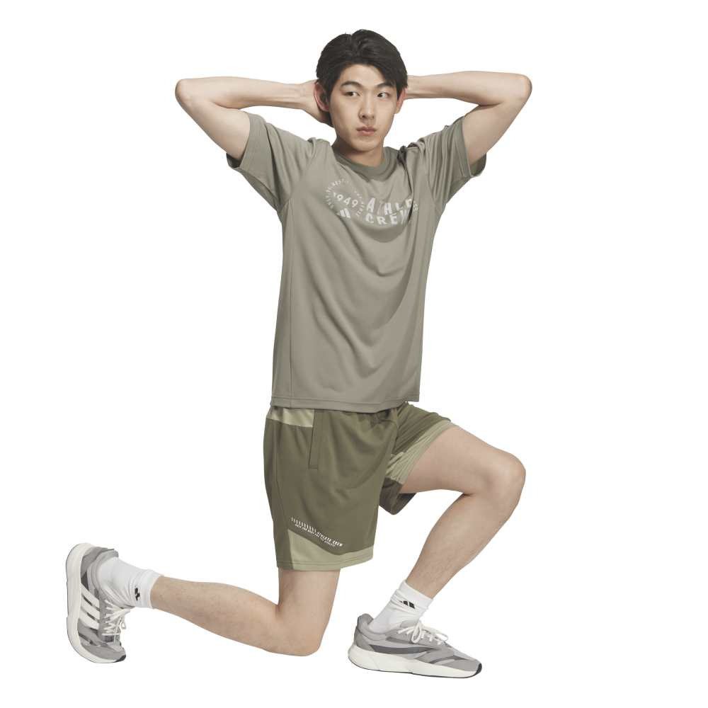 アディダス（adidas）（メンズ）アダプテーション レギュラーフィット カラット ベーシック 半袖Tシャツ HL300-KF1314