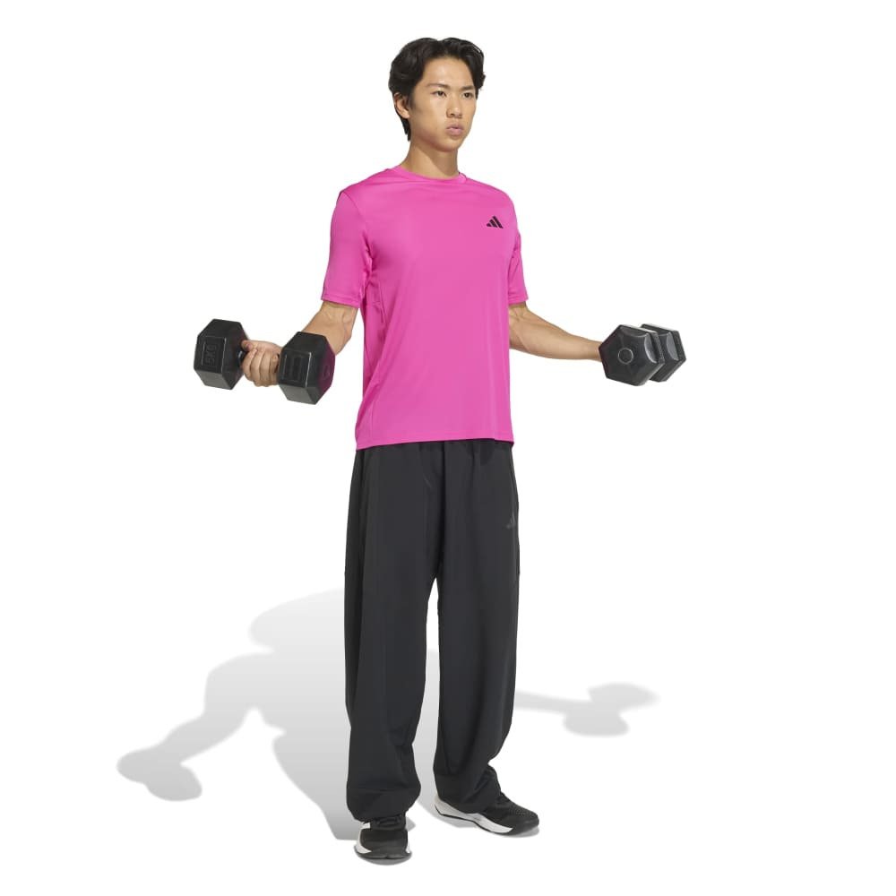 アディダス（adidas）（メンズ）ワークアウト エッセンシャルズ ベース Tシャツ WY218-KD5468