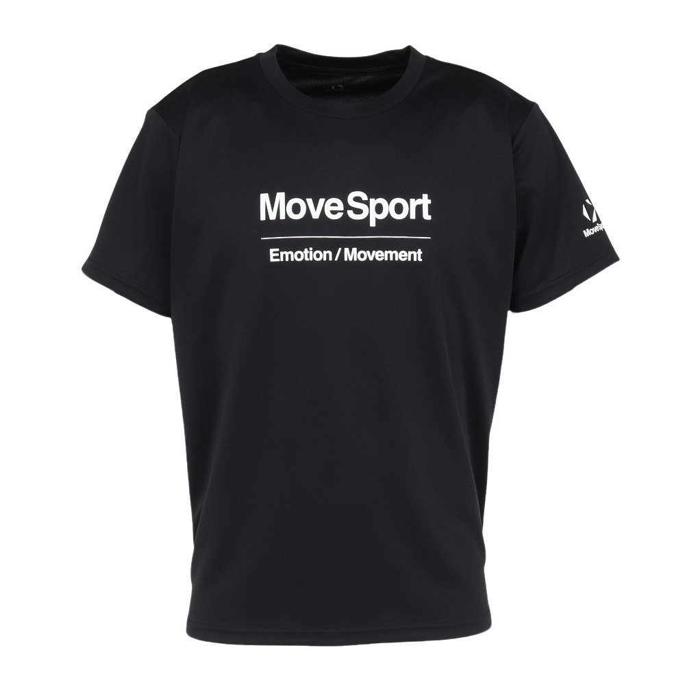 ムーブスポーツ（MoveSport）（メンズ）半袖Tシャツ ST6SHTX1MB BK00