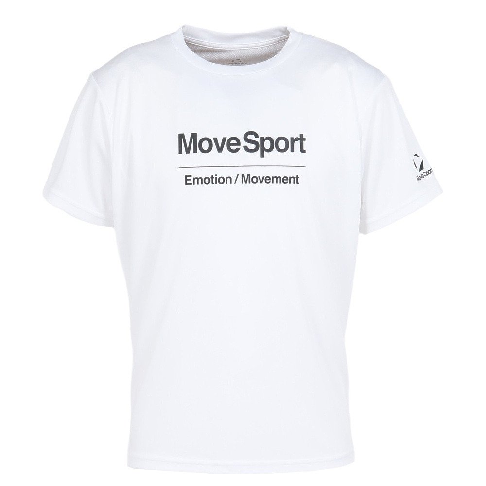 ムーブスポーツ（MoveSport）（メンズ）半袖Tシャツ ST6SHTX1MB WH00