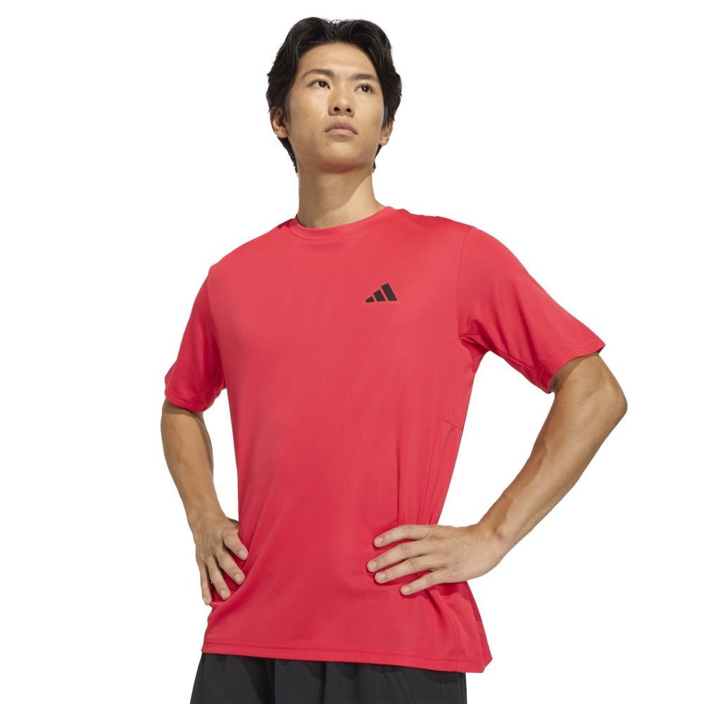 アディダス（adidas）（メンズ）ワークアウト エッセンシャルズ ベース 半袖Tシャツ WY218-KD5456