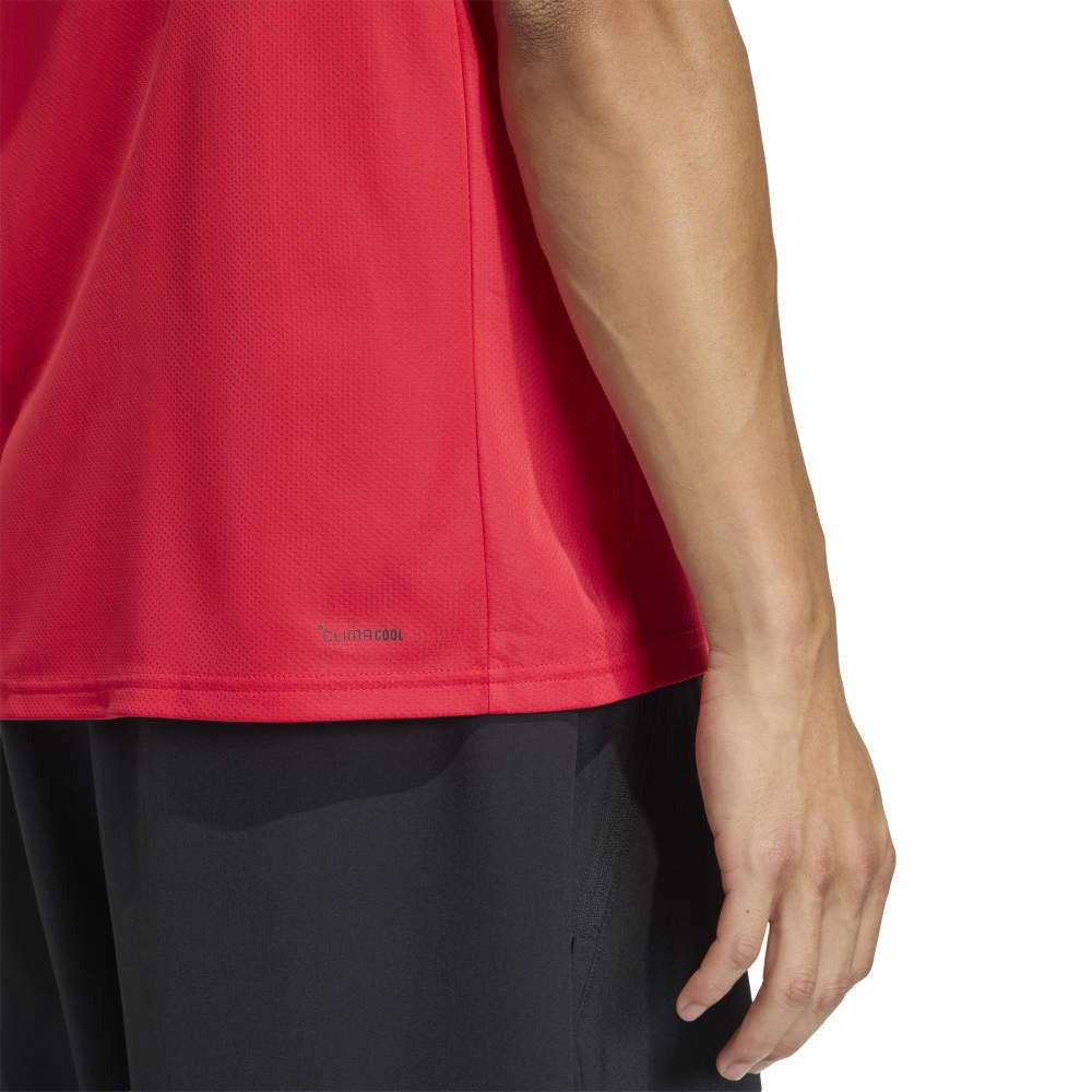アディダス（adidas）（メンズ）ワークアウト エッセンシャルズ ベース 半袖Tシャツ WY218-KD5456