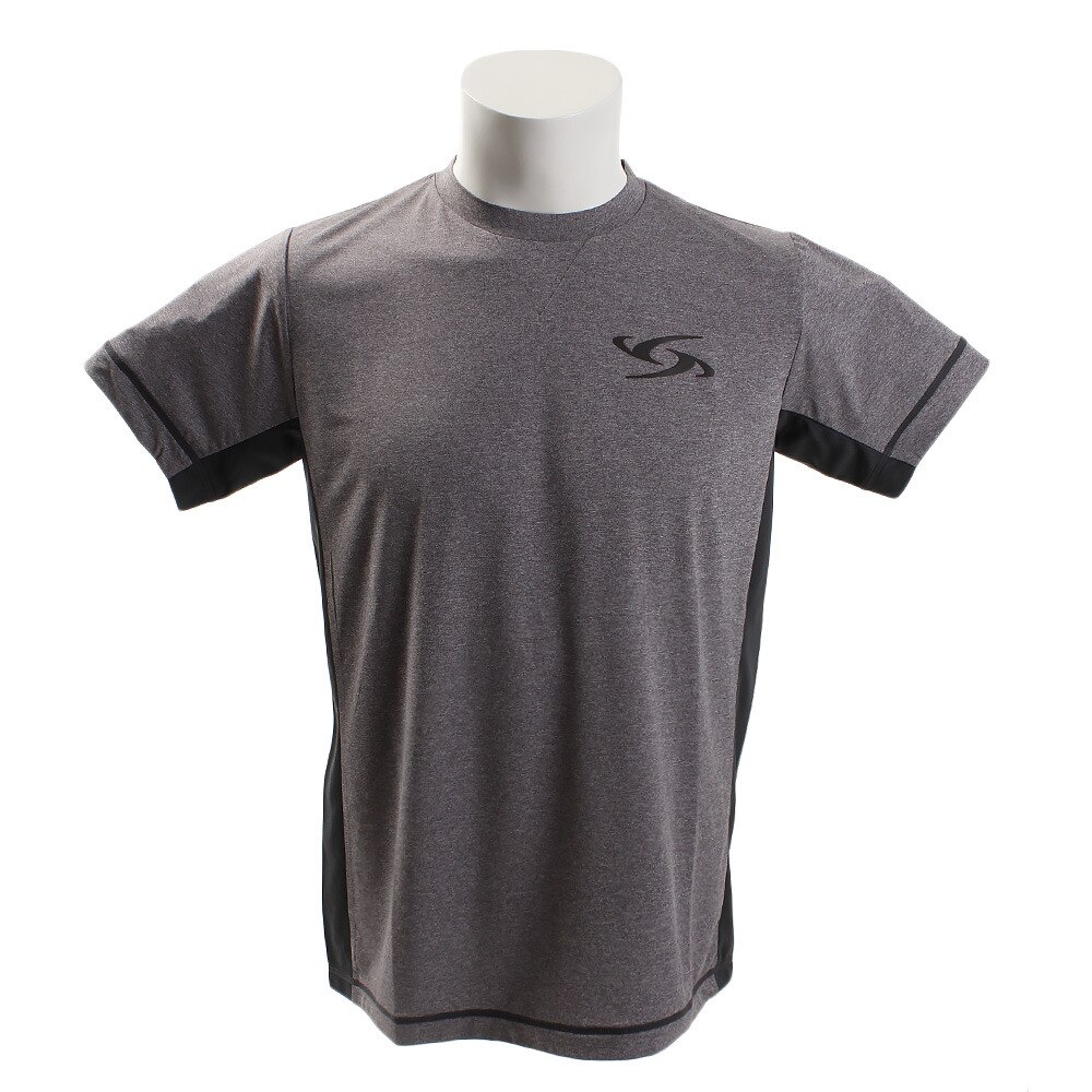  【多少の傷汚れありの為大奉仕】Tシャツ メンズ サイクルエアー半袖Tシャツ 863W8ID5703 CGRY オンライン価格