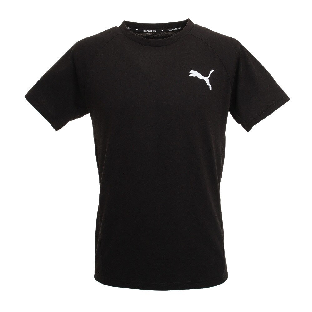  EVOSTRIPE 半袖Tシャツ 588909 01 BLK