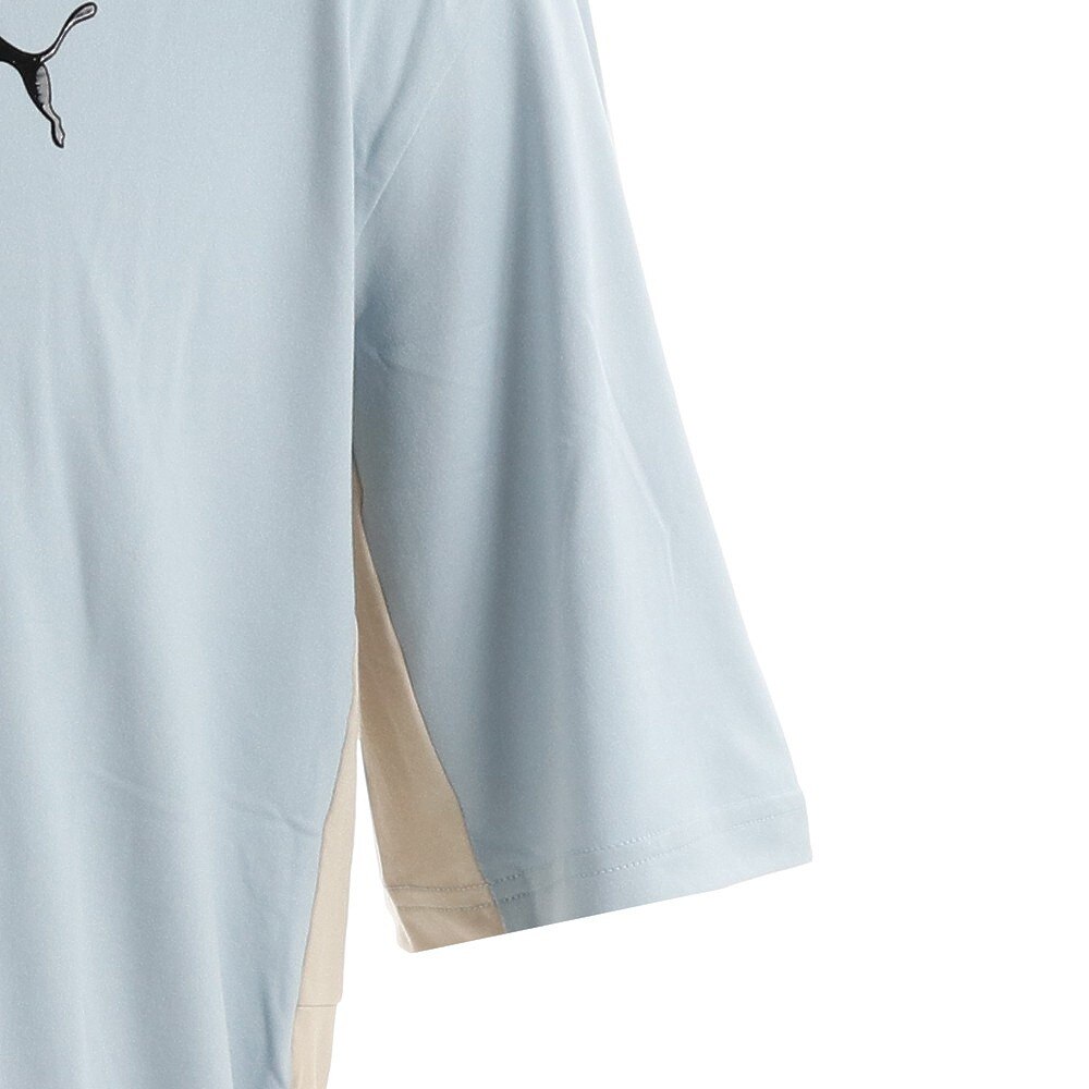 プーマ（PUMA）（メンズ）半袖Tシャツ メンズ STYLE TECH 847521 61 LBLU★★★