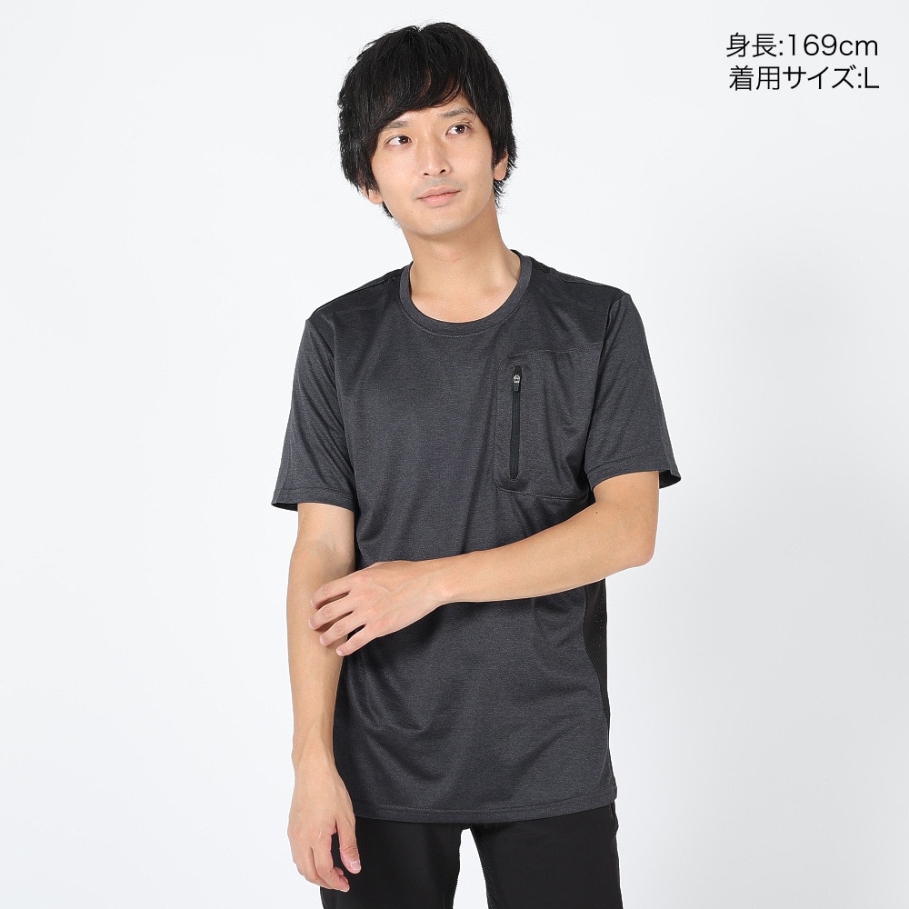 デュアリグ（DUARIG）（メンズ）半袖Tシャツ メンズ 天竺クルーポケットTシャツ 2S3328-TRCT-863SD BLK
