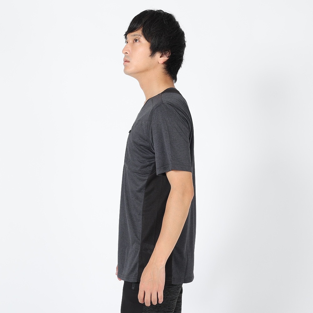 デュアリグ（DUARIG）（メンズ）半袖Tシャツ メンズ 天竺クルーポケットTシャツ 2S3328-TRCT-863SD BLK