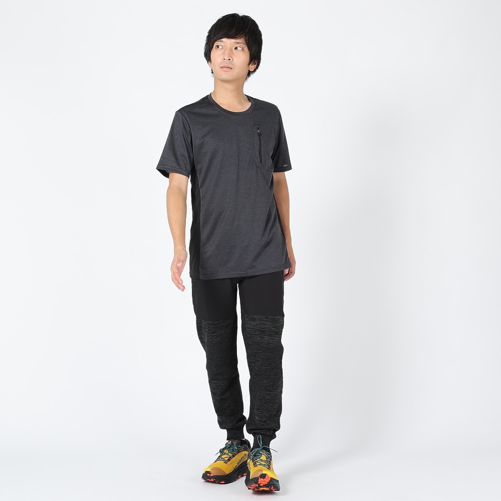デュアリグ（DUARIG）（メンズ）半袖Tシャツ メンズ 天竺クルーポケットTシャツ 2S3328-TRCT-863SD BLK