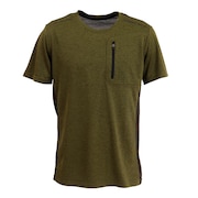 デュアリグ（DUARIG）（メンズ）半袖Tシャツ メンズ 接触冷感 天竺クルーポケット 2S3328-TRCT-863SD OLIVE