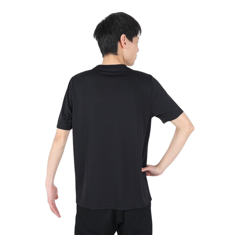 プーマ（PUMA）（メンズ）接触冷感 ドライ 速乾 DRY+C カラーブロック 半袖Tシャツ 522291 01 BLK