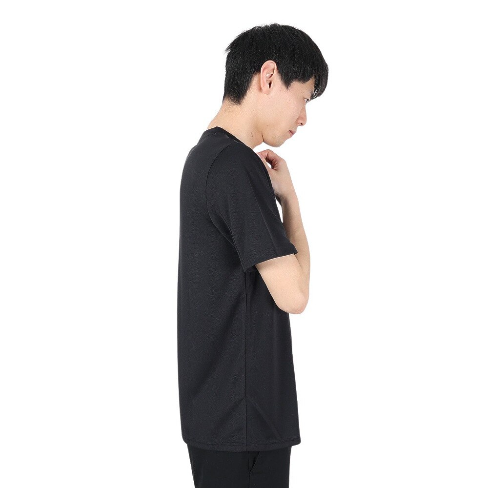 プーマ（PUMA）（メンズ）接触冷感 ドライ 速乾 DRY+C カラーブロック 半袖Tシャツ 522291 01 BLK