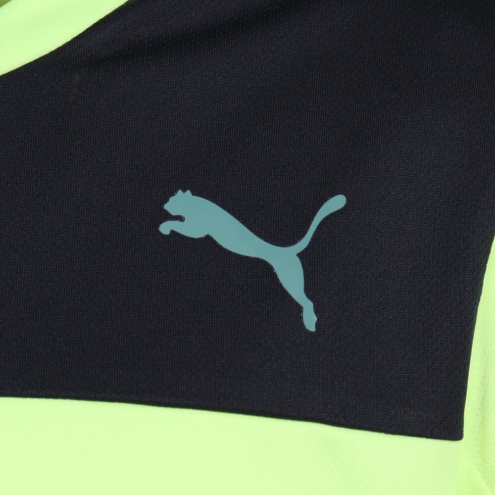 プーマ（PUMA）（メンズ）半袖Tシャツ メンズ 接触冷感 ドライプラスクール カラーブロック 522291 37 YEL