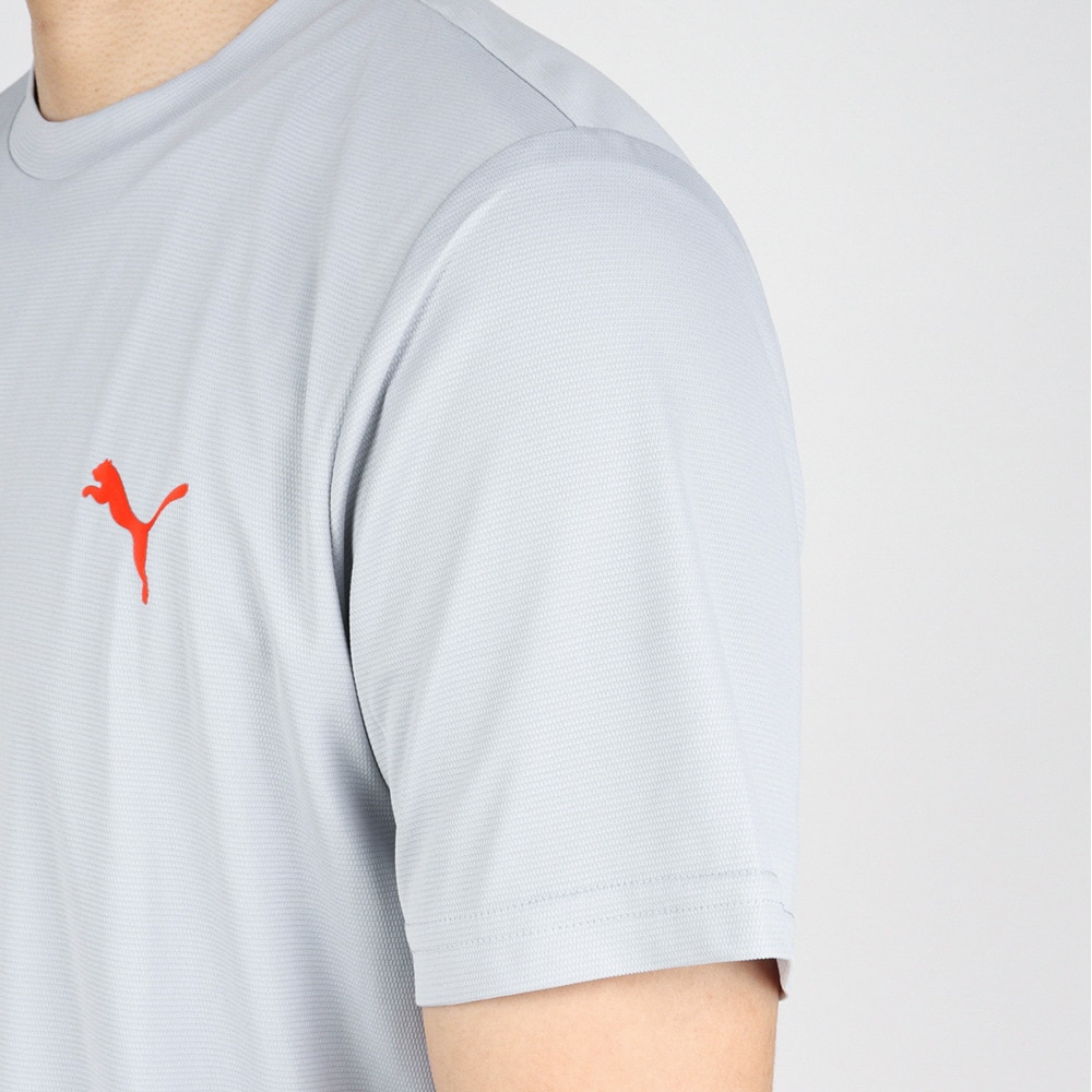 プーマ（PUMA）（メンズ）半袖Tシャツ メンズ ドライ 速乾 ドライプラス ワンポイント 522293 19 GRY