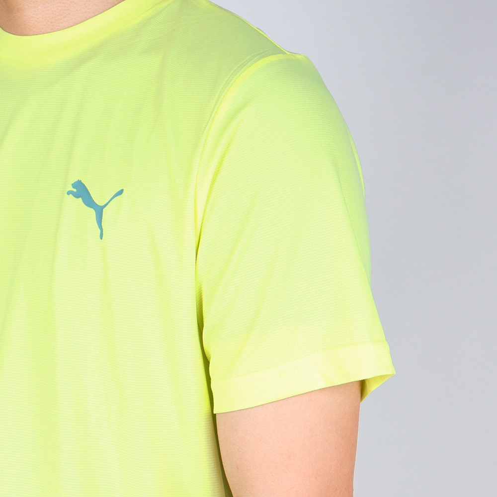 プーマ（PUMA）（メンズ）半袖Tシャツ メンズ ドライ 速乾 ドライプラス ワンポイント 522293 37 YEL