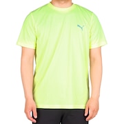 プーマ（PUMA）（メンズ）半袖Tシャツ メンズ ドライ 速乾 ドライプラス ワンポイント 522293 37 YEL