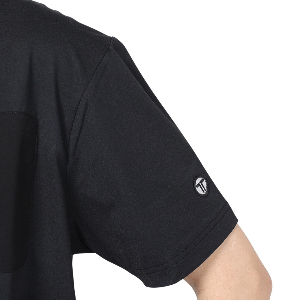テリック（TELIC）（メンズ）半袖Tシャツ メンズ ドライポケット TL-C029TS BLK