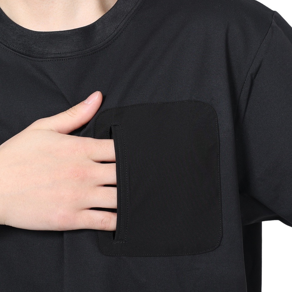 テリック（TELIC）（メンズ）半袖Tシャツ メンズ ドライポケット TL-C029TS BLK