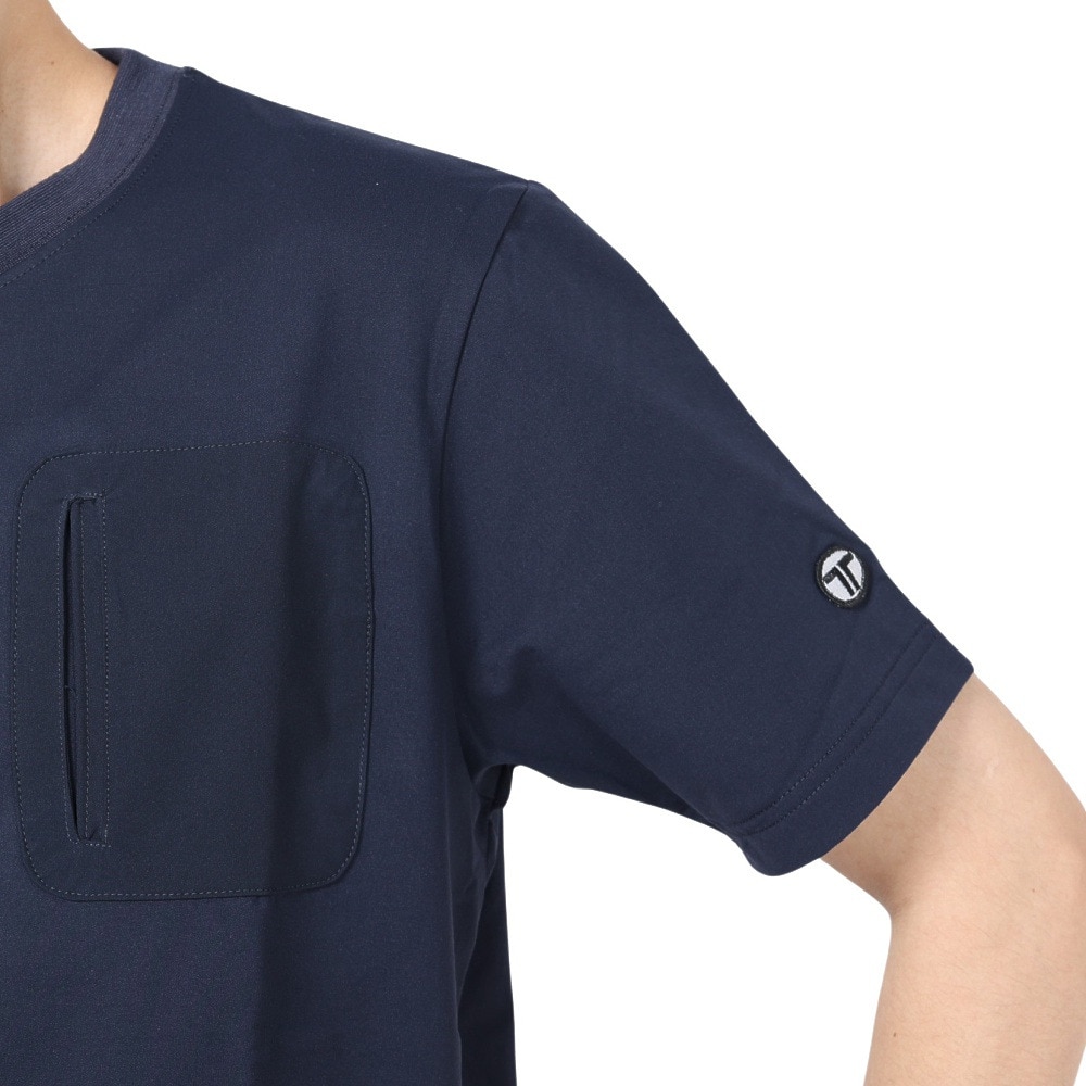 テリック（TELIC）（メンズ）半袖Tシャツ メンズ ドライポケット TL-C029TS NV