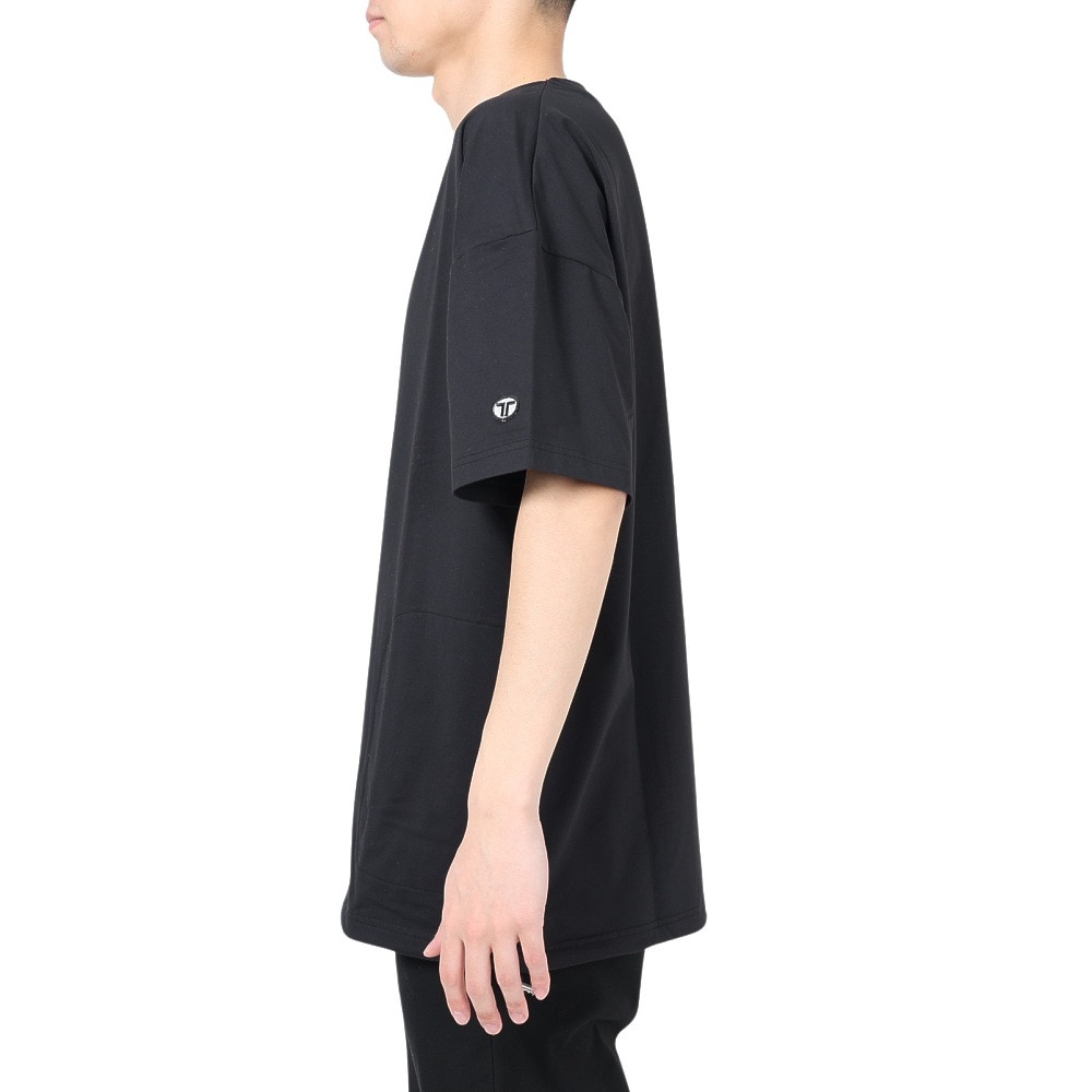 テリック（TELIC）（メンズ）半袖Tシャツ メンズ ドライ TL-C030TS BLK
