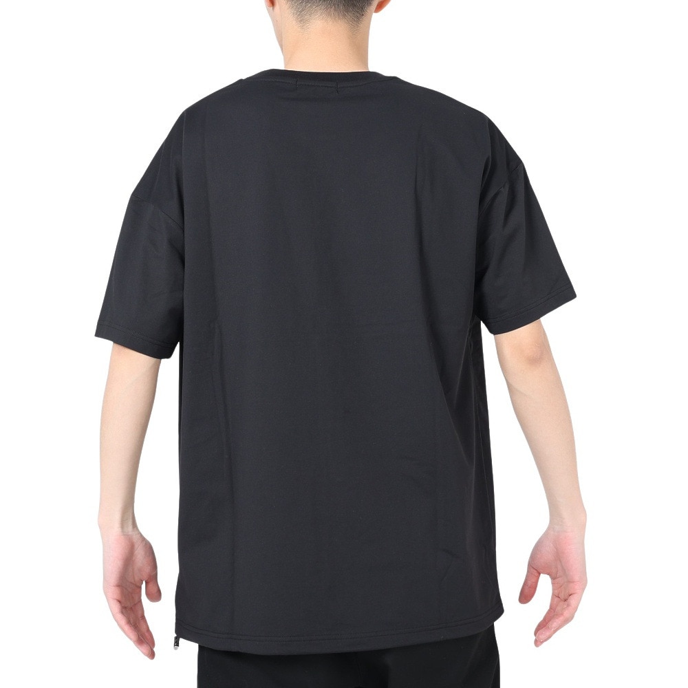 テリック（TELIC）（メンズ）半袖Tシャツ メンズ ドライ TL-C030TS BLK