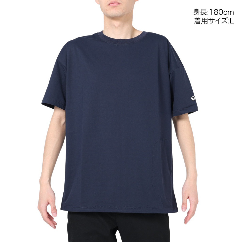 テリック（TELIC）（メンズ）半袖Tシャツ メンズ ドライ TL-C030TS NV