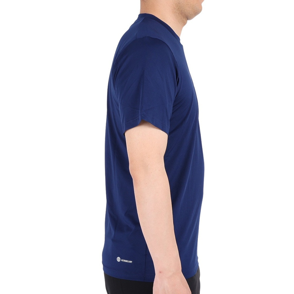 アディダス（adidas）（メンズ）半袖Tシャツ メンズ トレイン エッセンシャルズ ストレッチ BXH44-IC7414