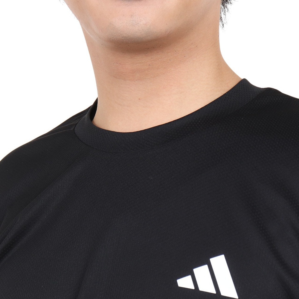 アディダス（adidas）（メンズ）半袖Tシャツ メンズ トレイン エッセンシャルズ トレーニング NQE20-IC7428