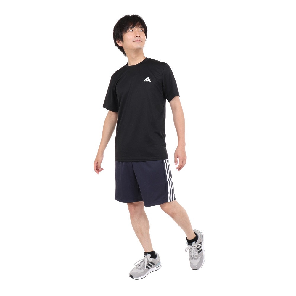 アディダス（adidas）（メンズ）半袖Tシャツ メンズ トレイン エッセンシャルズ トレーニング NQE20-IC7428