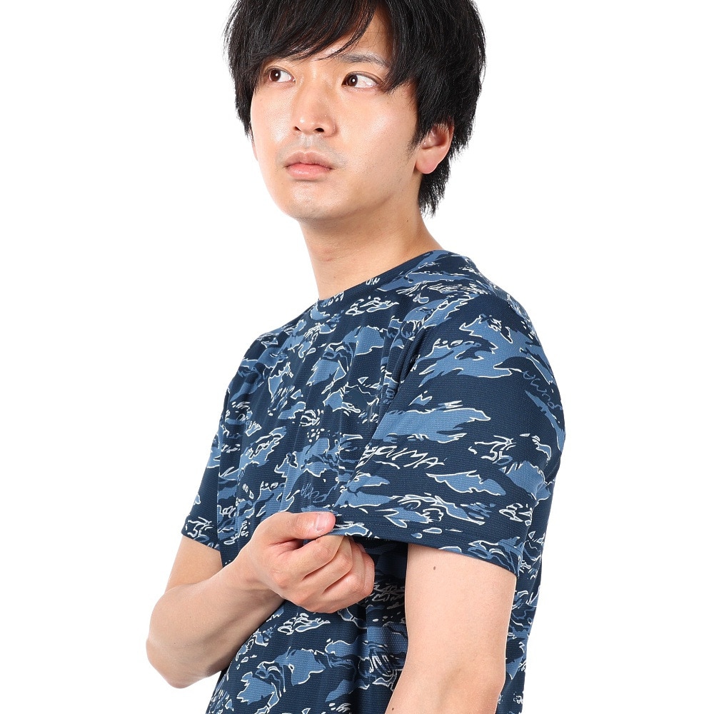 プーマ（PUMA）（メンズ）半袖Tシャツ メンズ ドライプラス AOP 523775 16 DGRY