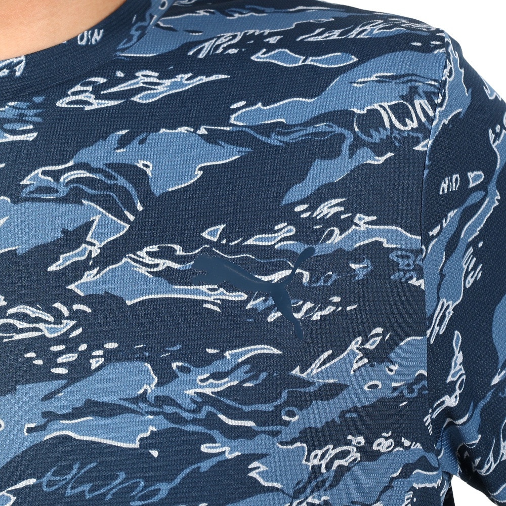 プーマ（PUMA）（メンズ）半袖Tシャツ メンズ ドライプラス AOP 523775 16 DGRY