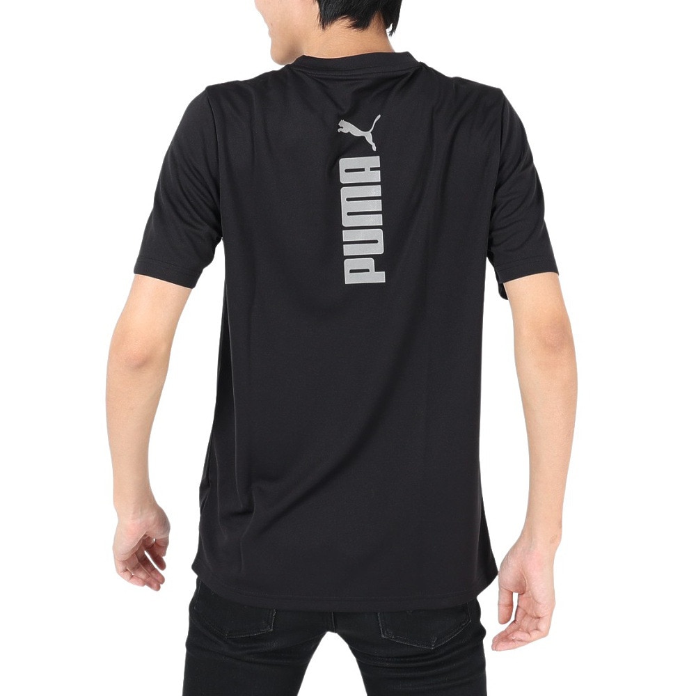 プーマ（PUMA）（メンズ）接触冷感 半袖Tシャツ メンズ ドライプラスクール 523777 01 BLK ひんやり
