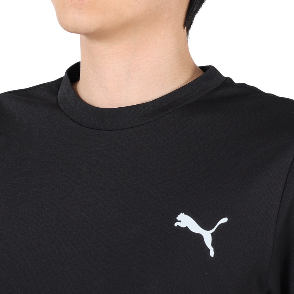 プーマ（PUMA）（メンズ）接触冷感 半袖Tシャツ メンズ ドライプラスクール 523777 01 BLK ひんやり