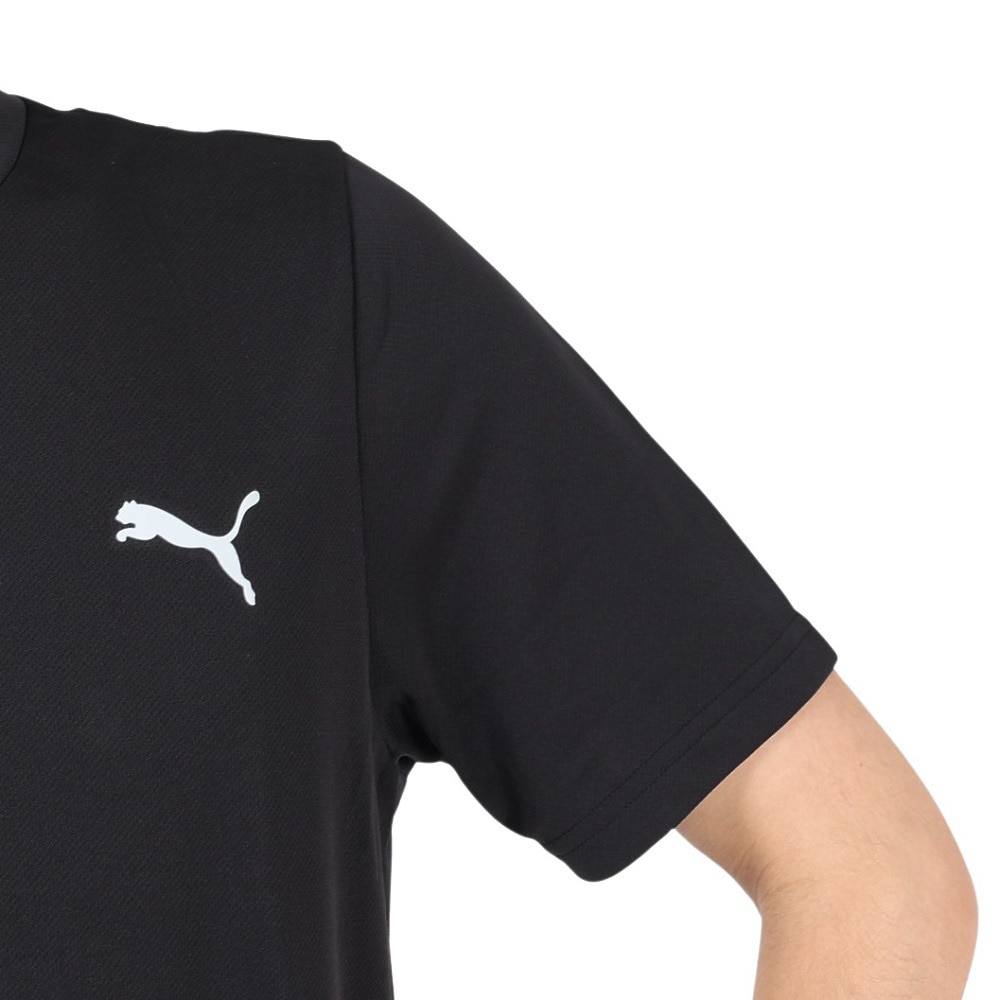 プーマ（PUMA）（メンズ）接触冷感 半袖Tシャツ メンズ ドライプラスクール 523777 01 BLK ひんやり
