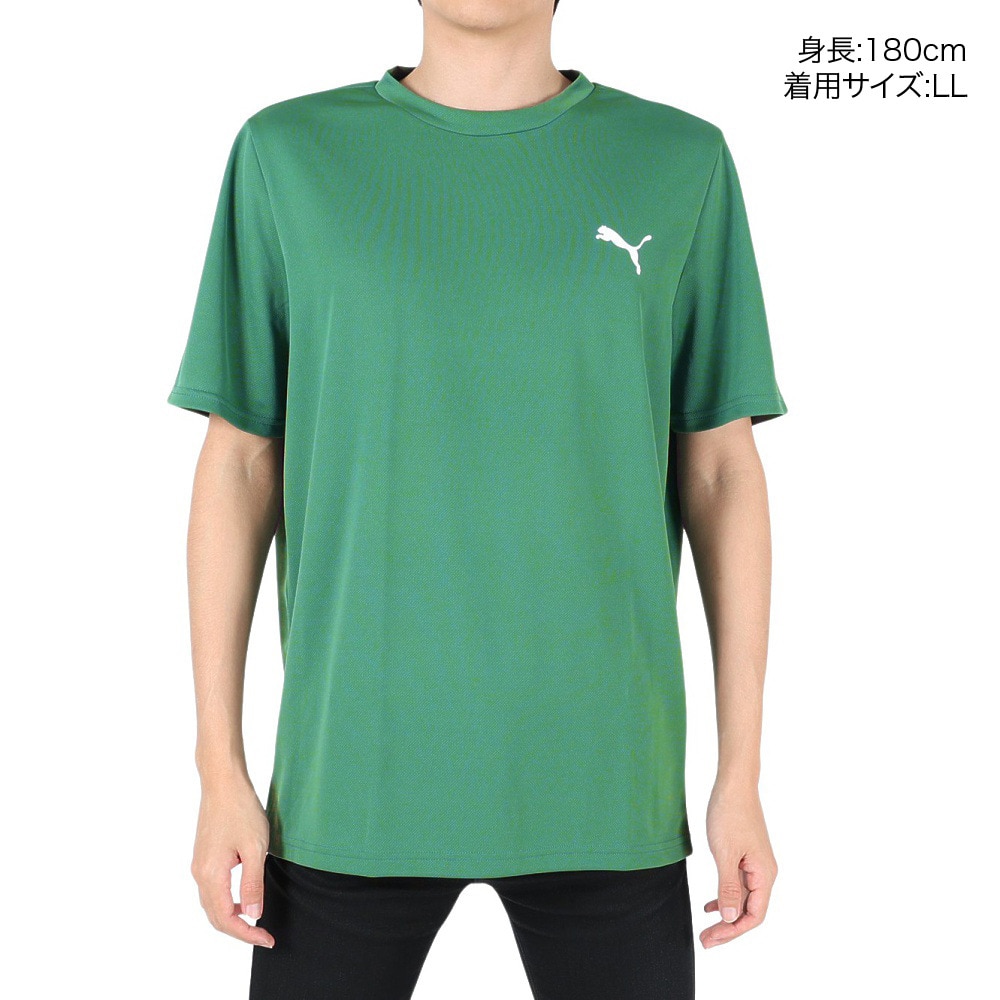 プーマ（PUMA）（メンズ）半袖Tシャツ メンズ DRY PLUS COOL  523777 37 GRN