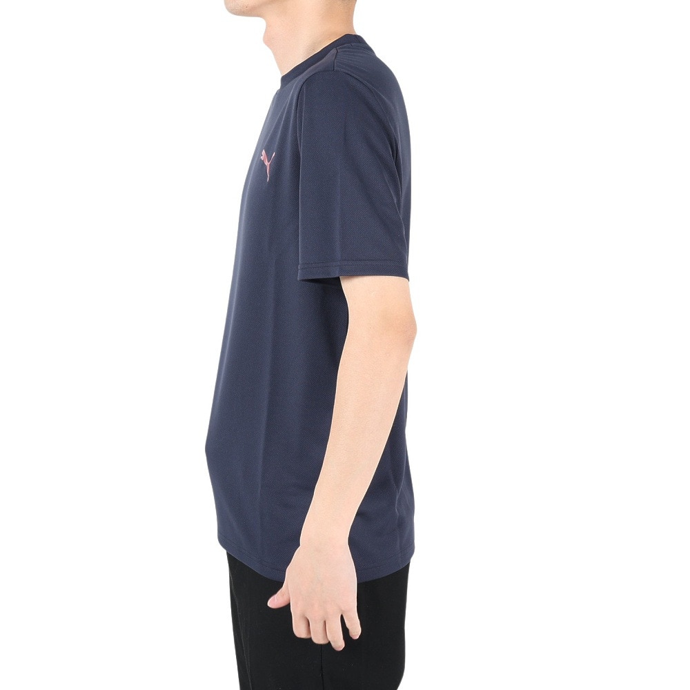 プーマ（PUMA）（メンズ）半袖Tシャツ メンズ DRY PLUS COOL  523777 43 NVY
