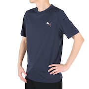 プーマ（PUMA）（メンズ）半袖Tシャツ メンズ DRY PLUS COOL  523777 43 NVY