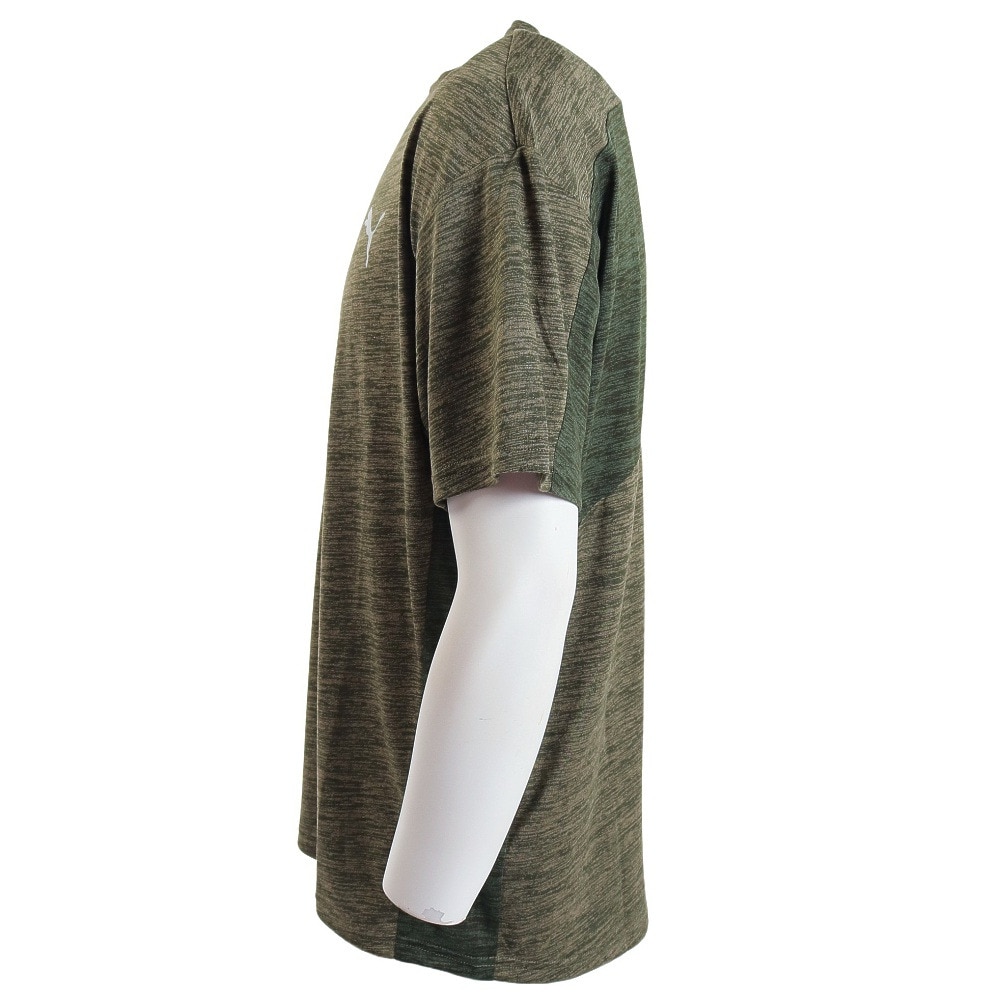 プーマ（PUMA）（メンズ）半袖Tシャツ メンズ STYLE TECH COLOR  676860 63 KHK
