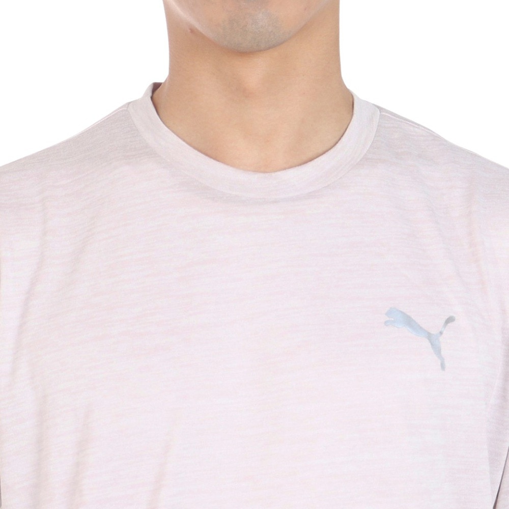 プーマ（PUMA）（メンズ）半袖Tシャツ メンズ STYLE TECH COLOR  676860 78 LGRY