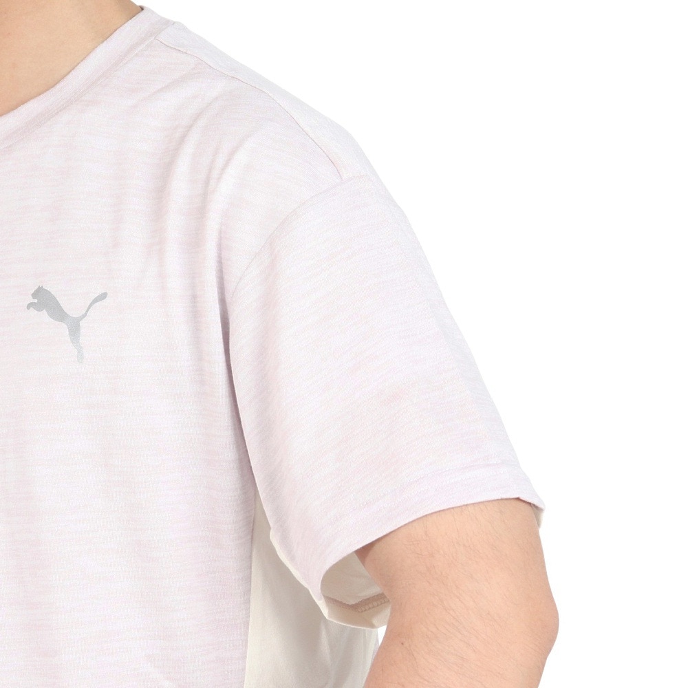 プーマ（PUMA）（メンズ）半袖Tシャツ メンズ STYLE TECH COLOR  676860 78 LGRY