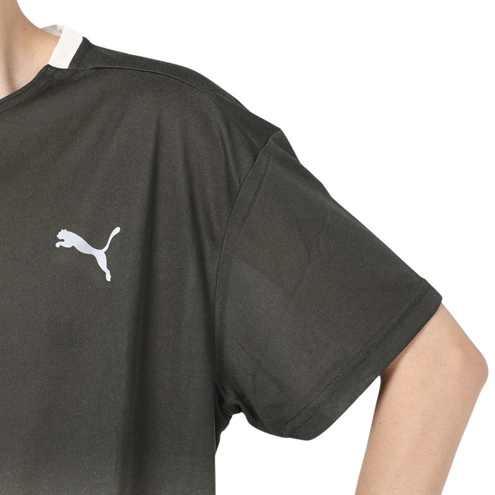 プーマ（PUMA）（メンズ）半袖Tシャツ メンズ STYLE TECH AOP  676861 70 KHK