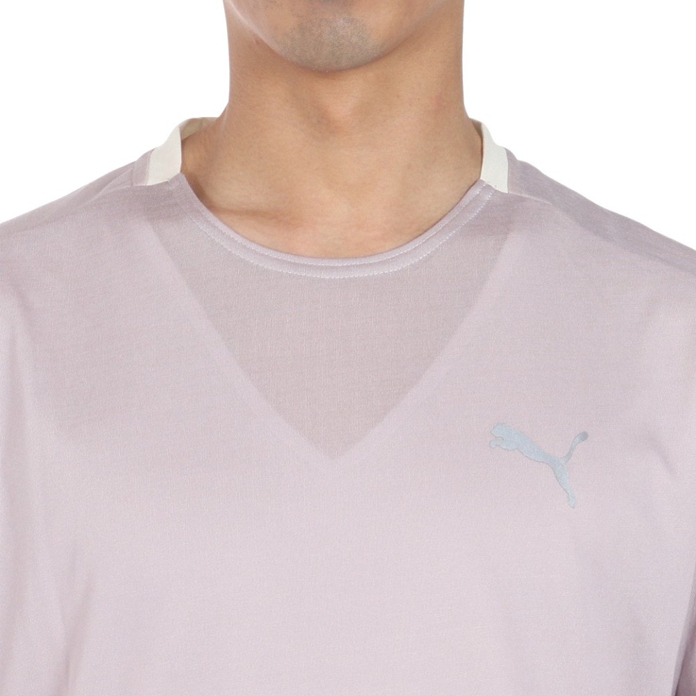 プーマ（PUMA）（メンズ）半袖Tシャツ メンズ STYLE TECH AOP  676861 78 LGRY