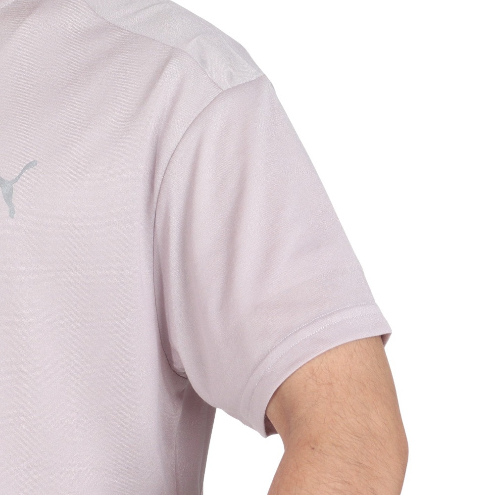 プーマ（PUMA）（メンズ）半袖Tシャツ メンズ STYLE TECH AOP  676861 78 LGRY
