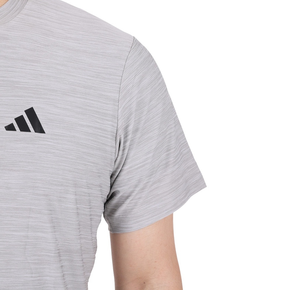 アディダス（adidas）（メンズ）トレイン エッセンシャルズ ストレッチ トレーニング 半袖Tシャツ BXH44-IC7416