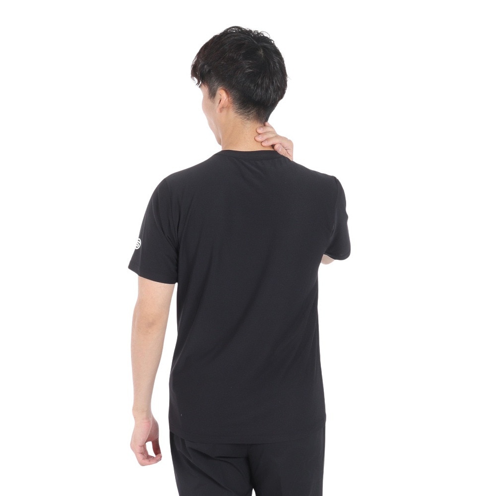 スキンズ（SKINS）（メンズ）アクティブウェア メッシュ Tシャツ 184-21342-019