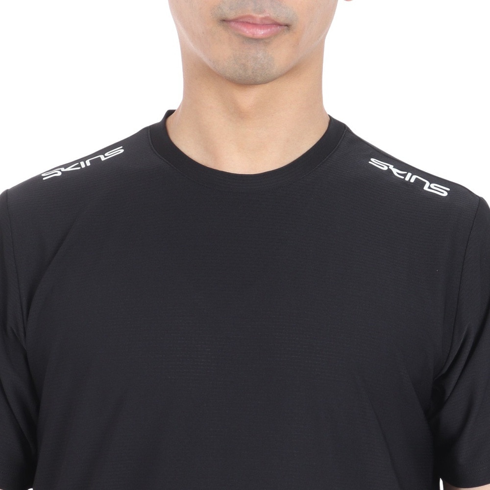 スキンズ（SKINS）（メンズ）アクティブウェア メッシュ Tシャツ 184-21342-019