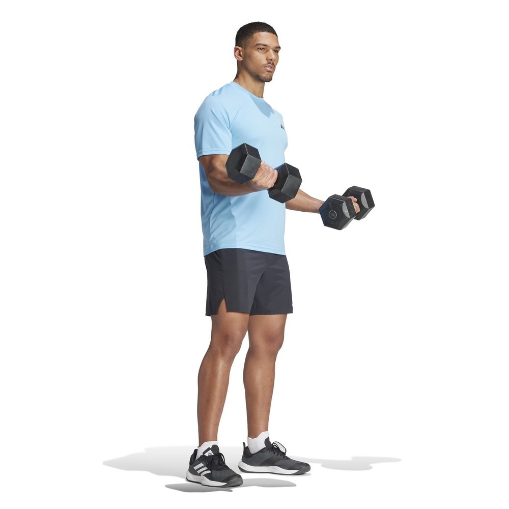 アディダス（adidas）（メンズ）BASE トレイン エッセンシャルズ トレーニング半袖Tシャツ NQE20-IT5398